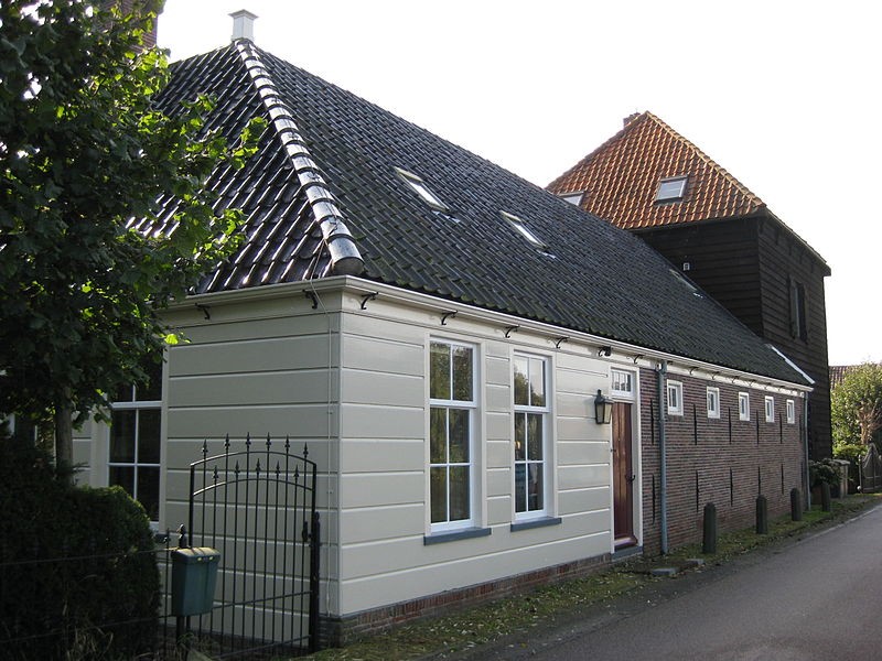 Broek in Waterland, Broekermeerdijk, Boerderij met stolp