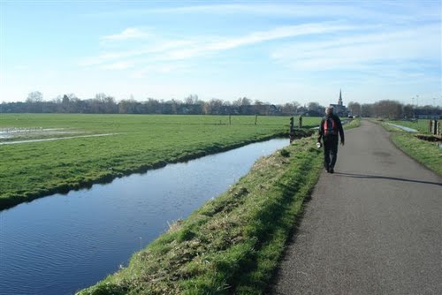 Keerngouw met zicht op de Broeker toren