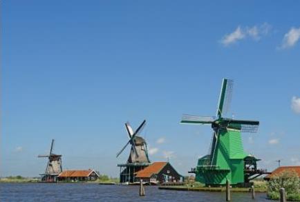 Molens aan de Zaanse Schans